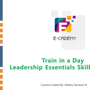 Train in a Day Leadership Essentials Course Cover Large