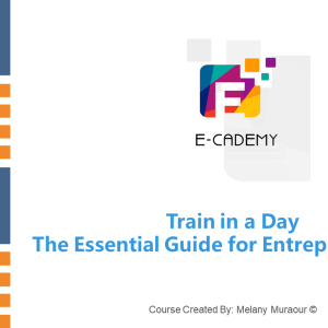 Train in a Day The Essential Guide for Entrepreneurship Cover Large