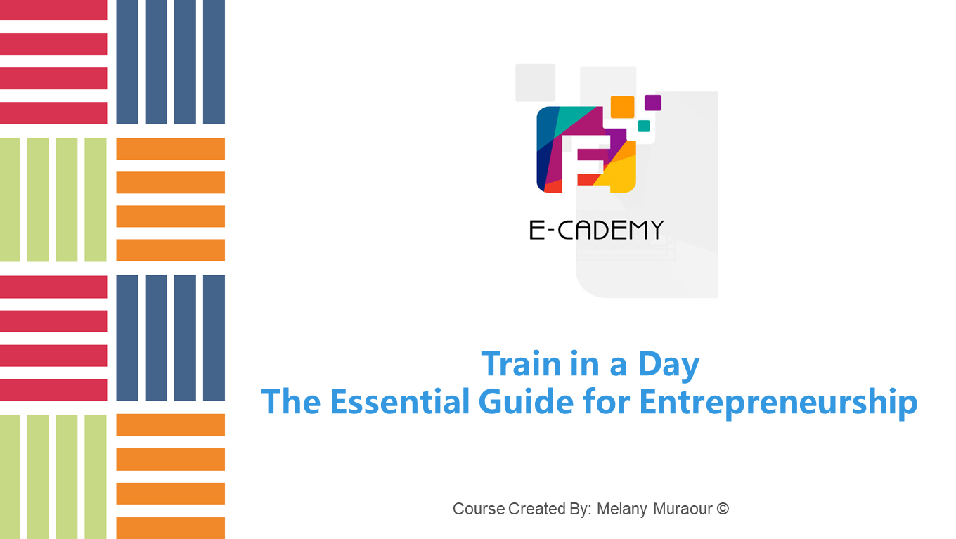 Train in a Day The Essential Guide for Entrepreneurship Cover Large